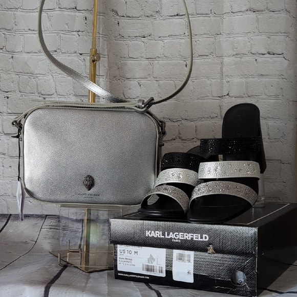 Karl Lagerfeld Handbags - Kurt Geiger Richmond Camera Bag/ Karl Lagerfeld Rickie Sandal